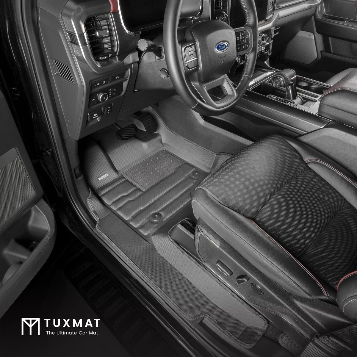 Ford F150 SuperCrew With Rear Seat Fold Out Storage